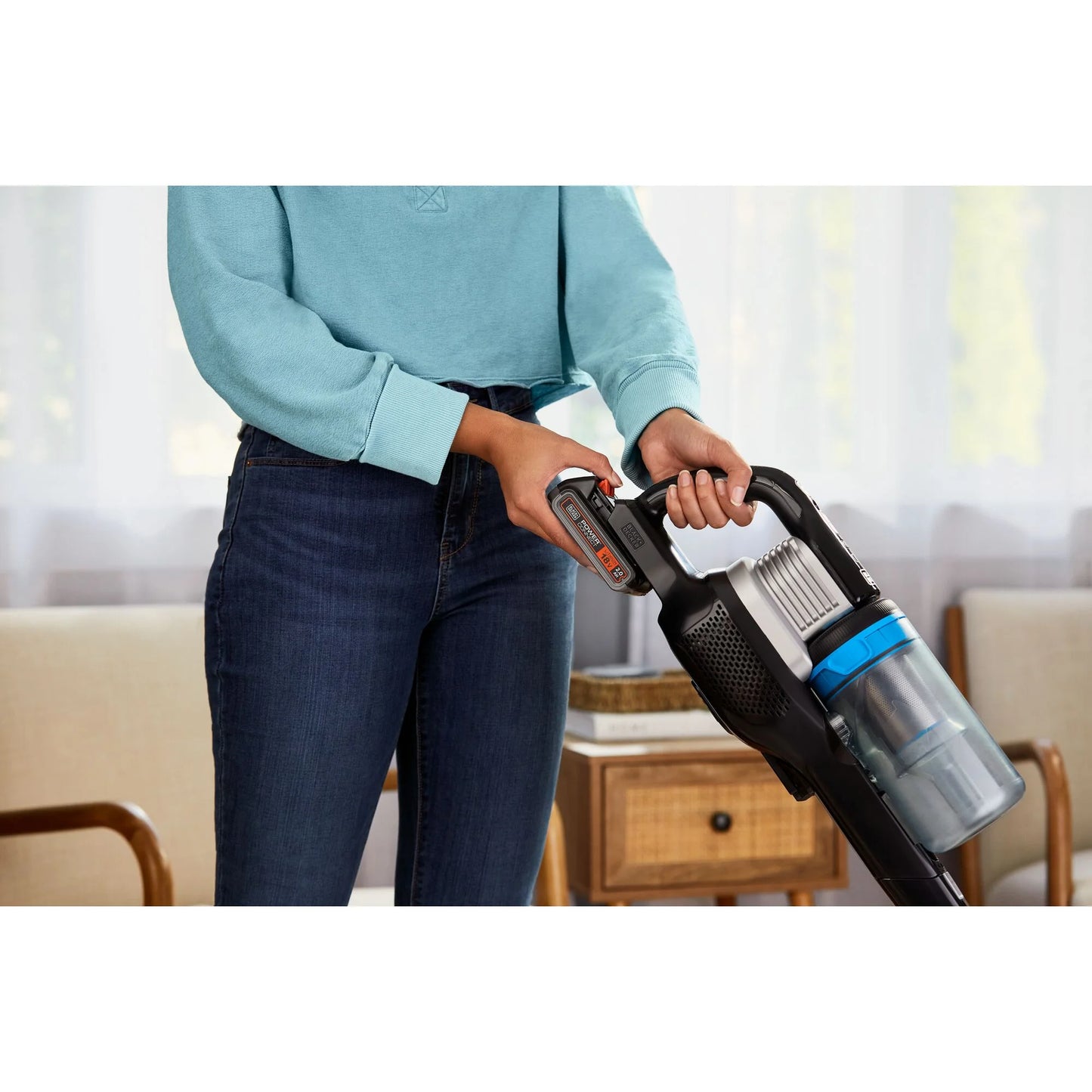 BLACK+DECKER POWERSERIES Extreme MAX 20V MAX* Cordless Stick Vacuum, BHFEB520D1