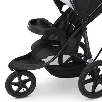 Jeep TurboGlyde Jogging Stroller by Delta Children, Black