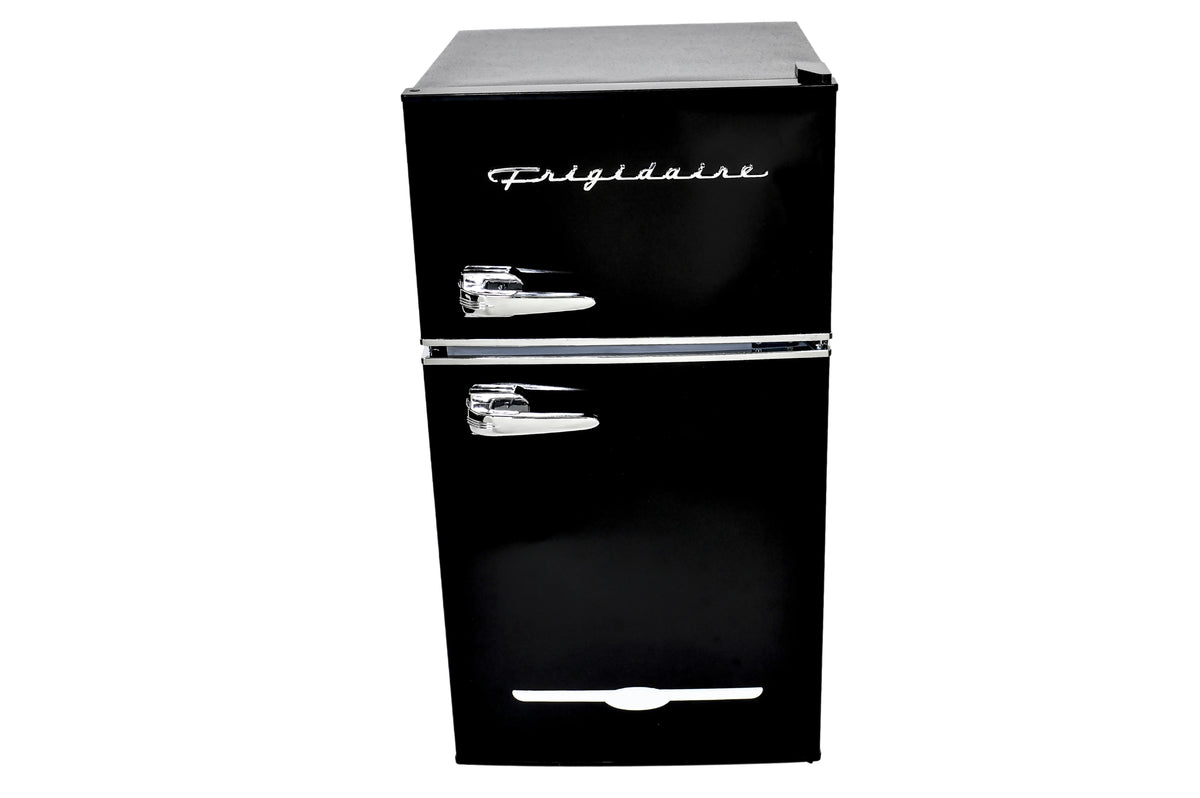 Frigidaire Retro 3.1 Cu ft Two Door Compact Refrigerator with Freezer, Red