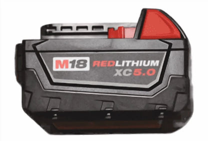 Milwaukee 48-11-1852 M18 REDLITHIUM XC 5.0Ah Extended Capacity 18V Battery Pack �C 2-Pack for Cordless Power Tools