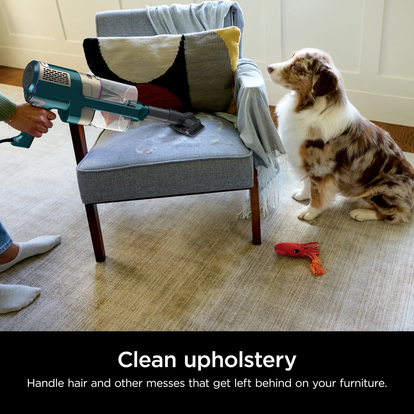 Shark POWERDETECT Corded Stick Vacuum, DuoClean & Odor Neutralizer Technology