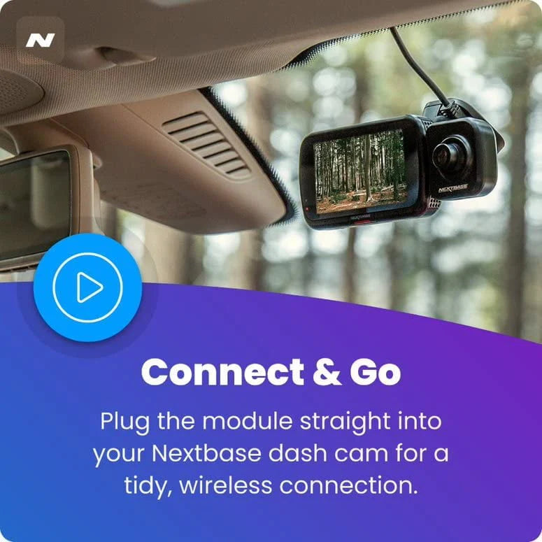 Nextbase 222X Compact Dual Dash Cam Front & Rear 2.5" HD IPS Screen, 1080p Full HD, 6 Layer Lens, Black, 0.17 lbs assembled.
