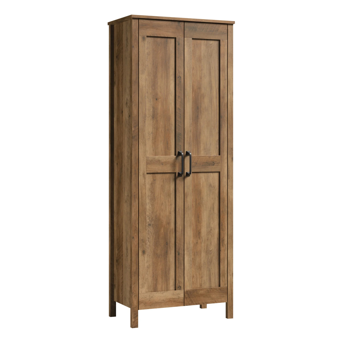 Sauder Two-Door Storage Cabinet, White Finish