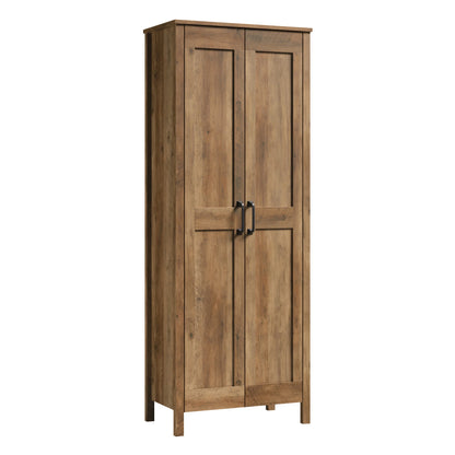 Sauder Two-Door Storage Cabinet, White Finish