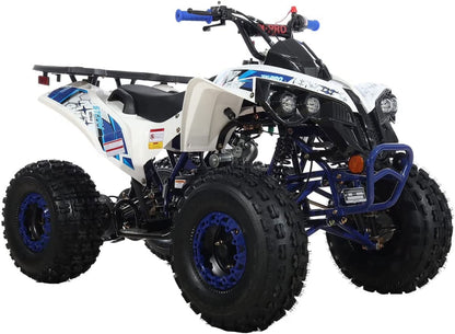 X-Pro Brand New 125cc Gas ATV, Automatic Transmission w/Reverse Electric Start Big 19"/18" Tires