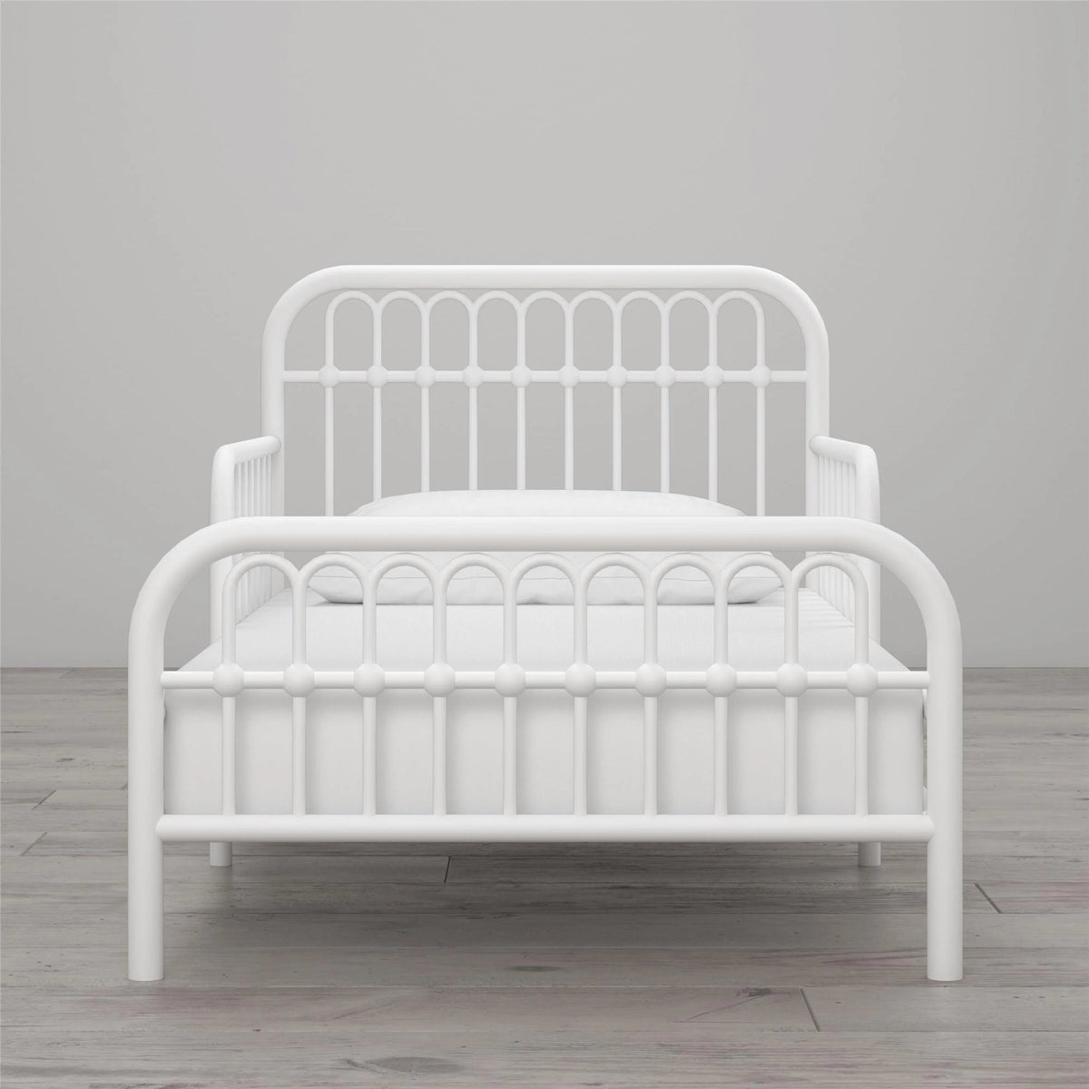 Little Seeds Monarch Hill Ivy Metal Toddler Bed, Gold