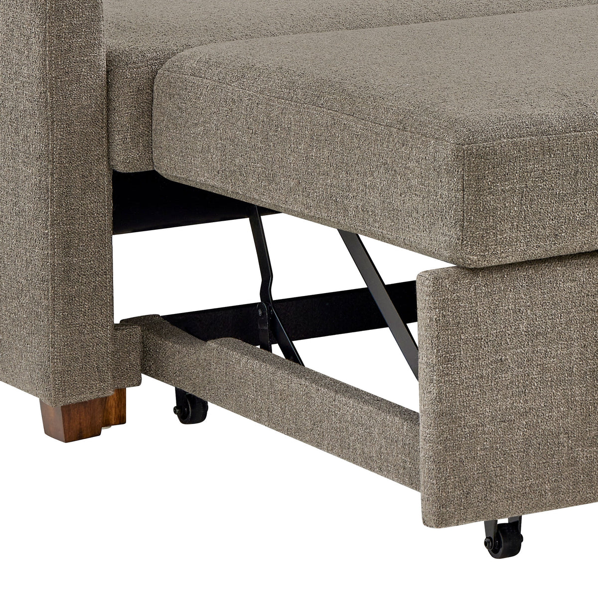 Better Homes & Gardens Nolan Pull Out Sleeper Accent Chair, Wheat