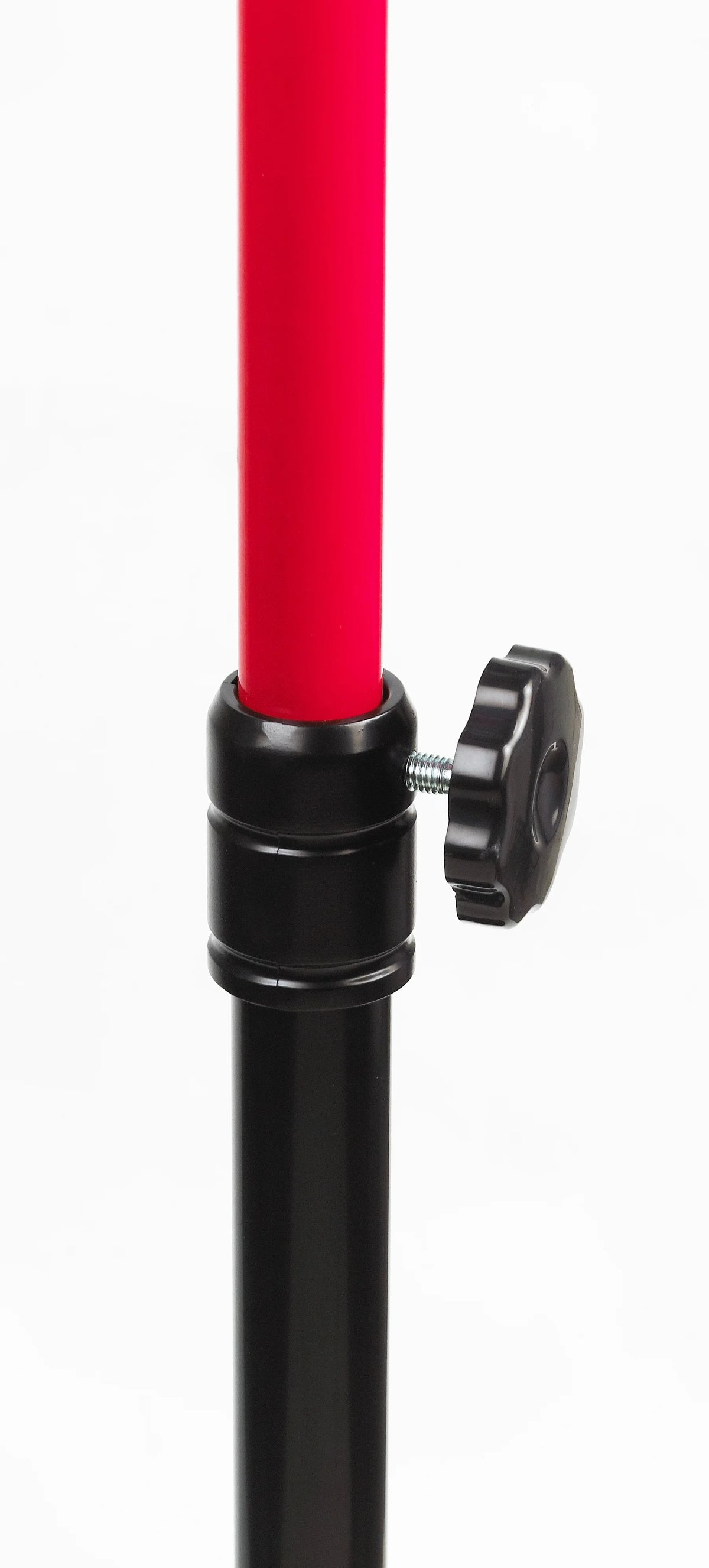 Hyper Tough 20" 3-Speed Commercial & Industrial High Velocity Oscillating Red & Black Pedestal Fan