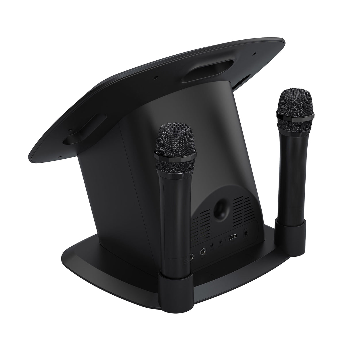 Singing Machine Ultimate Karaoke Party System with Vocal Removal & Charging Mics