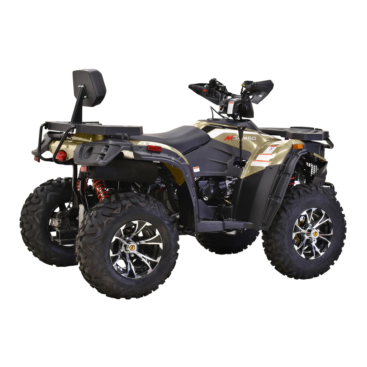 Massimo MSA450F Adult ATV Quad 352cc 25 HP 4 Stroke 4-Wheeler - Sand