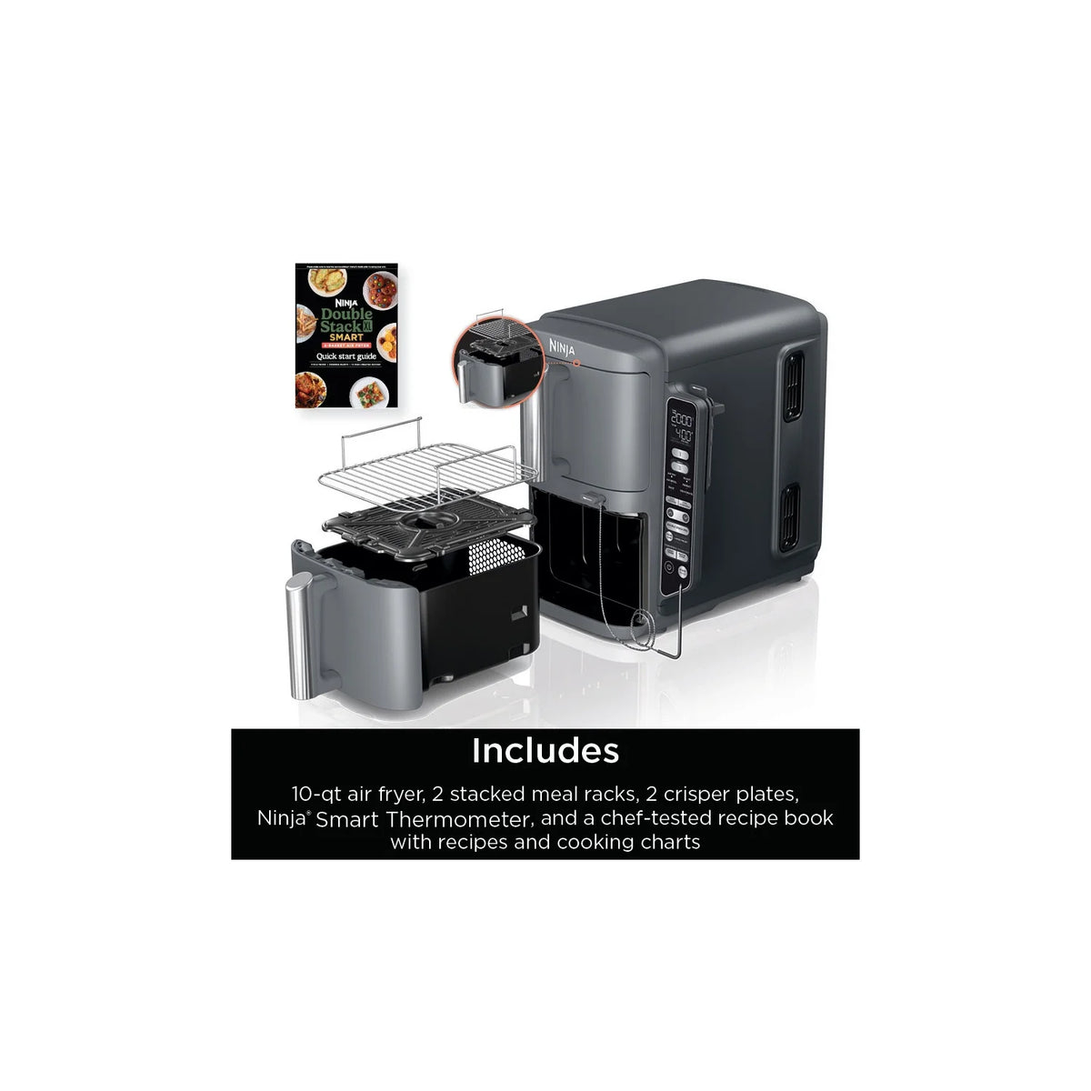Ninja DoubleStack XL Smart 2-Basket Air Fryer
