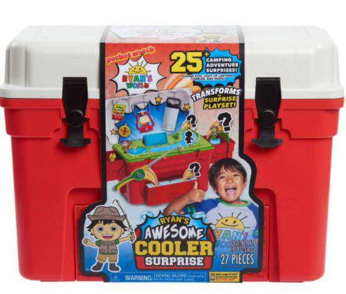 Ryan's World Awesome Cooler Surprise Mystery Set (25+ Camping Adventure Surprises!)