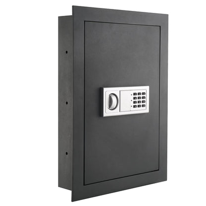 Paragon Lock & Safe 7725 Superior Wall Safe, Electronic and Key Lock Wall Safe for Jewelry Security