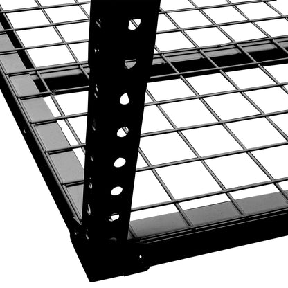 2x8FT Overhead Garage Storage Rack,Adjustable Storage Organization System,Heavy Duty Metal Garage Ceiling Storage Racks,450lbs Weight Capacity