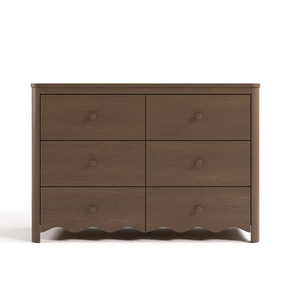 Storkcraft Casablanca 6 Drawer Nursery Dresser, Sage