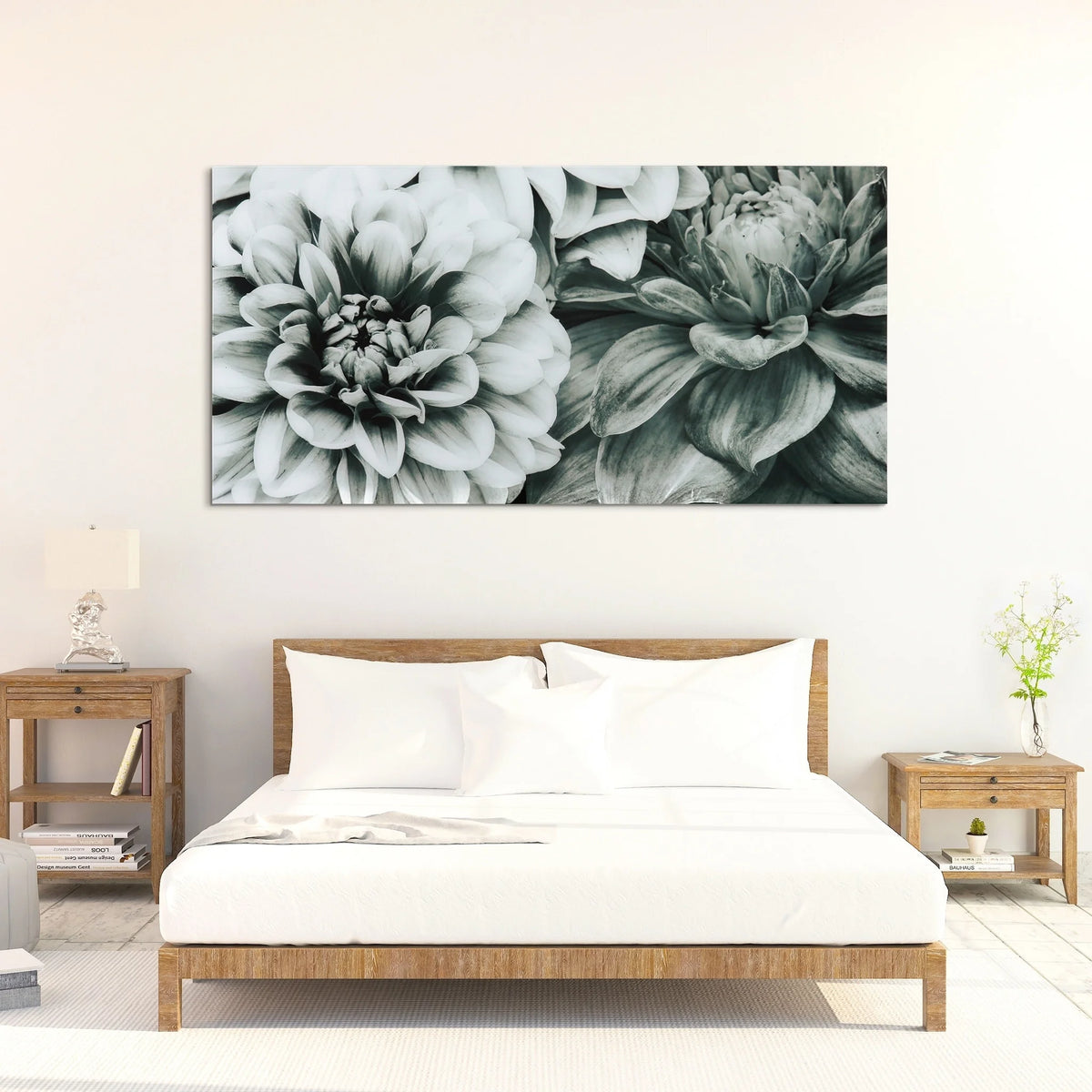 Empire Art Direct Blue Splash Frameless Free Floating Tempered Glass Panel Graphic Wall Art, 72" x 36", Ready to Hang