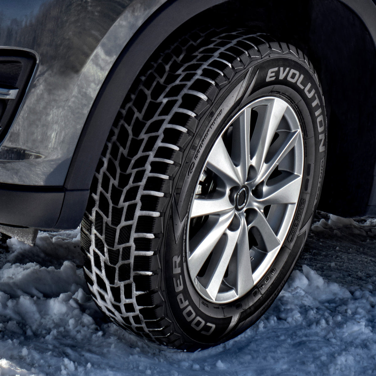 Cooper Evolution Winter Winter 225/55R17 97T Passenger Tire Fits: 2016-19 Chevrolet Malibu Hybrid. 2015 Chevrolet Malibu LT