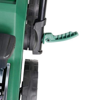 Dethatcher and Scarifier, Seizeen 16-Inch Lawn Dethatcher Scarifier 2-IN-1 Gardening Equipment, Powerful 15 Amp Electric Dethatcher & Scarifier, Height Adjustable, 58QT Removable Thatch Bag