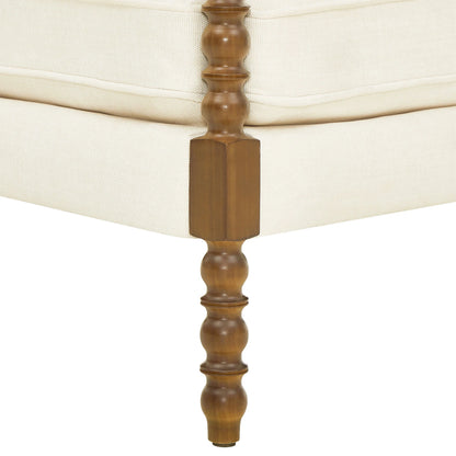 Pioneer Woman Harper Spindle Accent Chair, Jade Fabric Upholstery