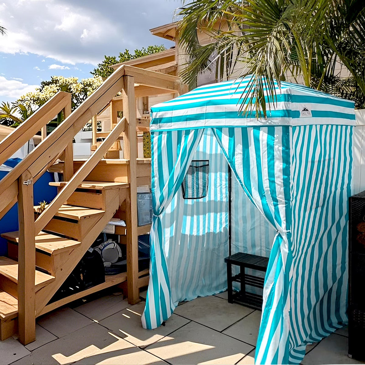 EAGLE PEAK Flex Ultra Compact 4 ft x 4 ft Pop-up Changing Room Canopy, Portable Privacy Cabana