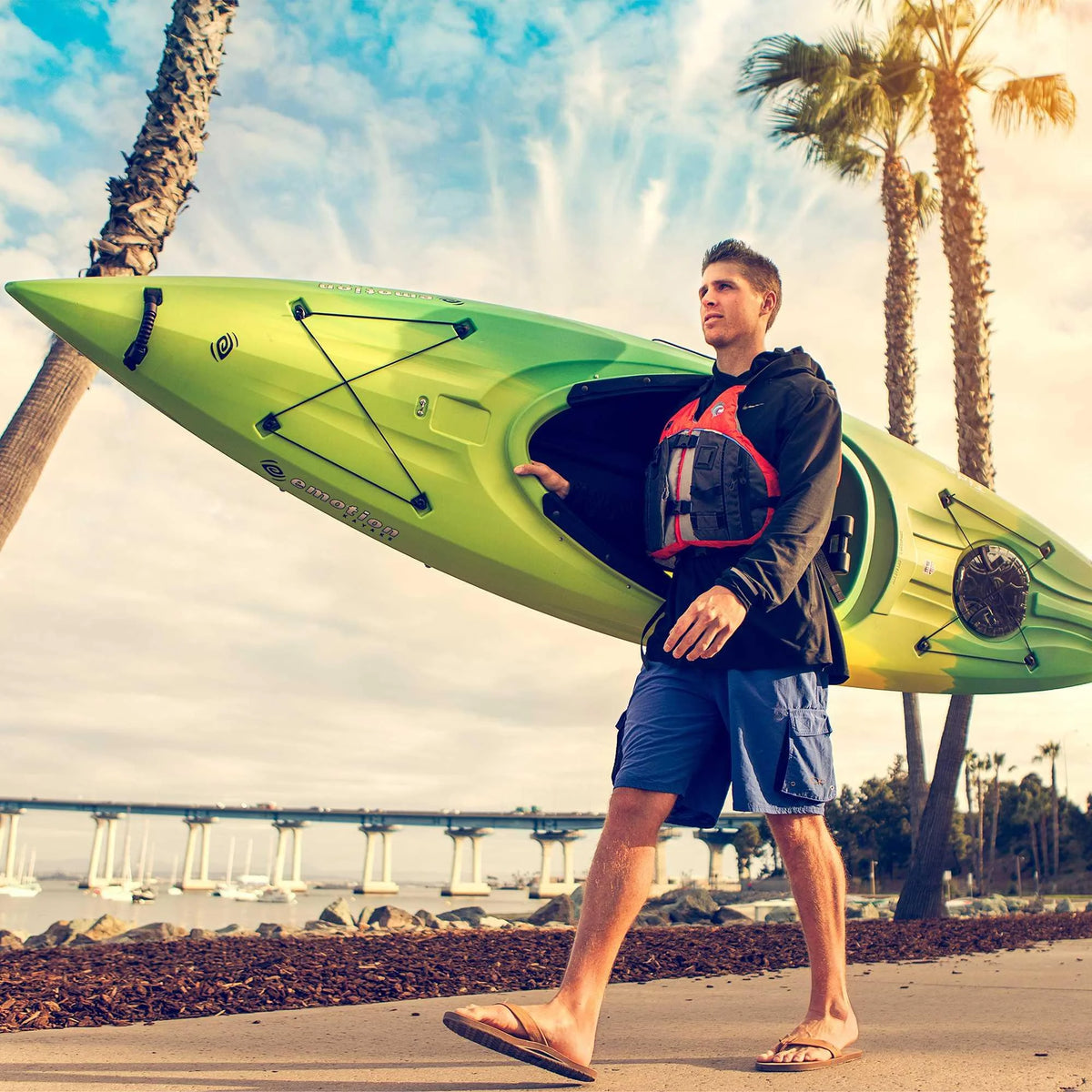 Lifetime Tide 123 inch Sit-Inside Kayak, Lemongrass Fusion (90848)