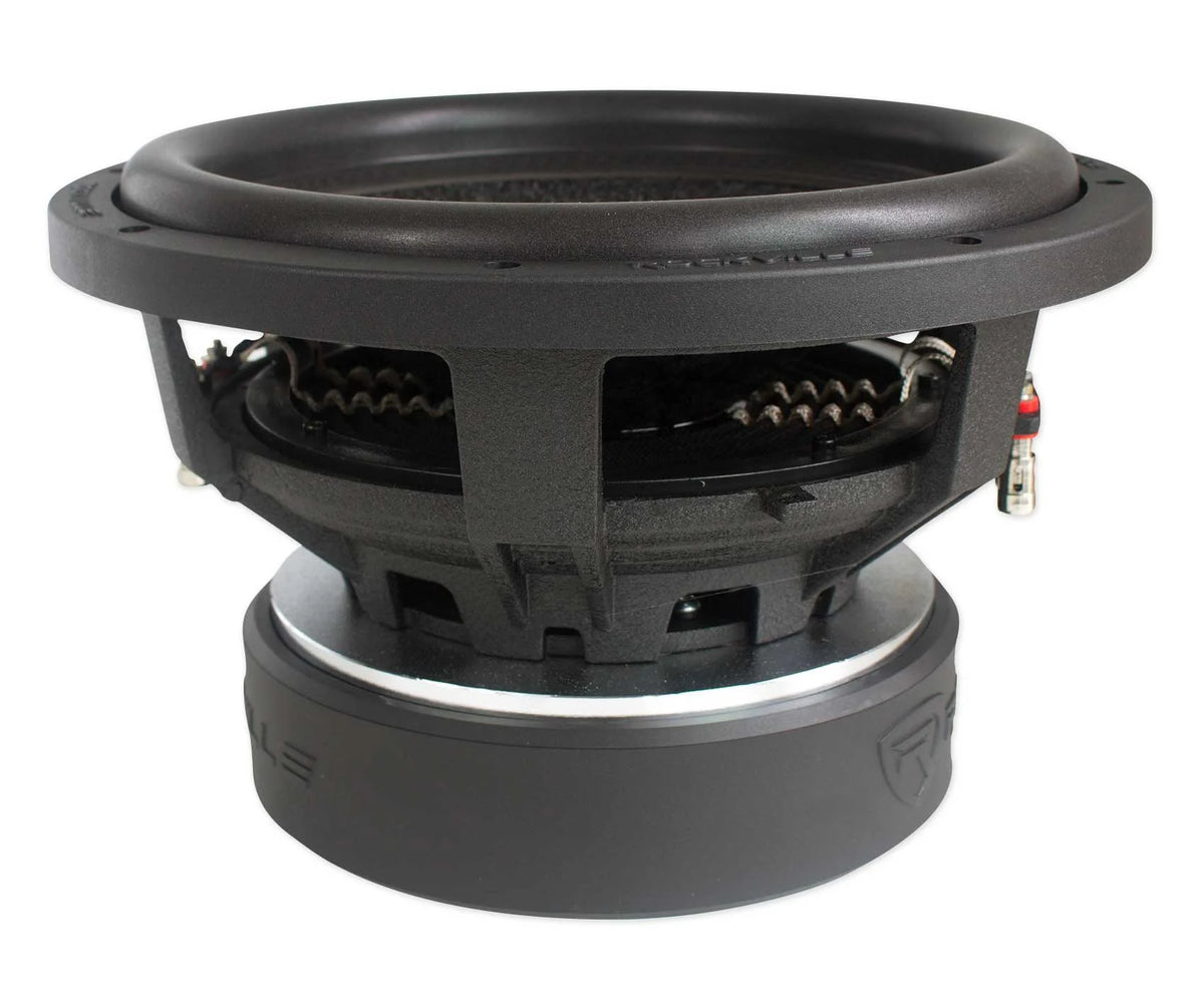 Rockville Punisher 12D2 12" 5600w Peak Car Audio Subwoofer Dual 2-Ohm Sub 1400w RMS CEA Rated