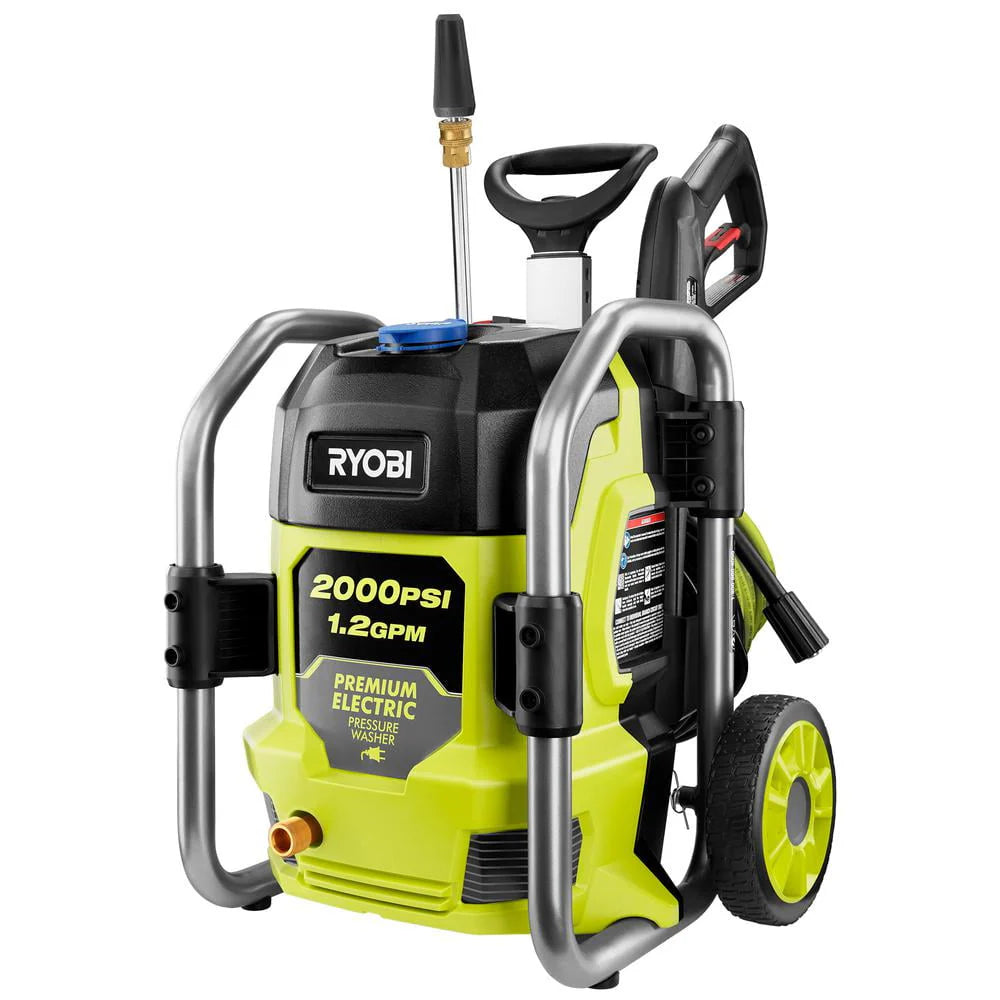 2000 PSI 1.2 GPM Cold Water Electric Pressure Washer