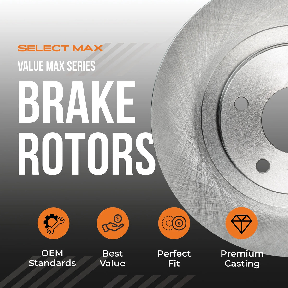 Max Advanced Brakes - Brake Kit for 2006-2011 2012 2013-2018 Dodge Ram 1500 5 Lug 2007-2009 Dodge Durango Front Replacement Cross Drilled Disc Brake Rotors and Ceramic Brake Pads