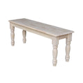 International Concepts Farmhouse Dining Bench