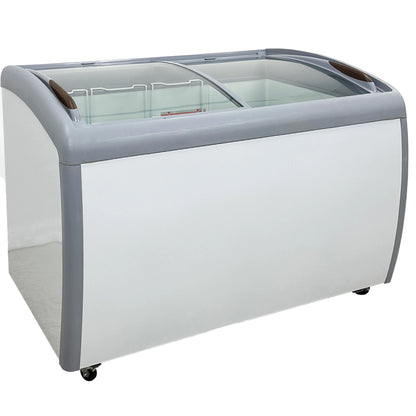 Elite Kitchen Supply 9.2 cu ft Commercial Ice Cream Freezer, White