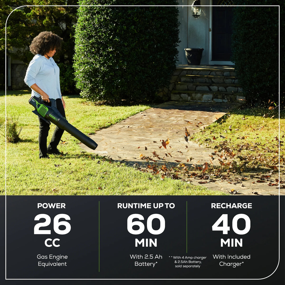 Greenworks Pro 80V (170 MPH / 730 CFM) Brushless Cordless Axial Blower, Tool Only BL80L02