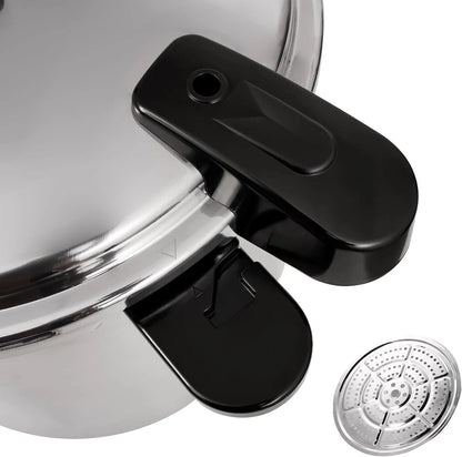 UNIFULL 24 Quart/23 Liter Pressure Cooker,Pressure Canner with Pressure Gauge,Pressure Relief Valve - 15 PSI,and Sealing Ring