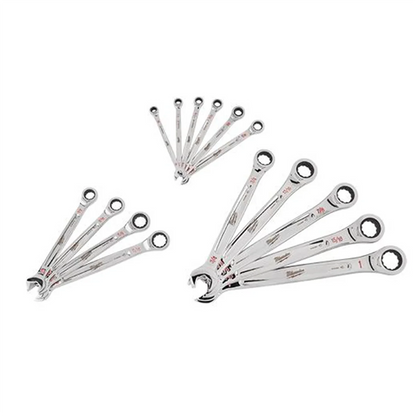 Milwaukee 48-22-9416 15pc Ratcheting Combination Wrench Set - SAE