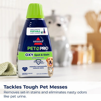 BISSELL Littlle Green ProHeat Advanced Pet Portable Deep Cleaning, for Carpet, Upholstery, and Auto, tough stain removal, Heatwave Technology, Lightweight, 2513W