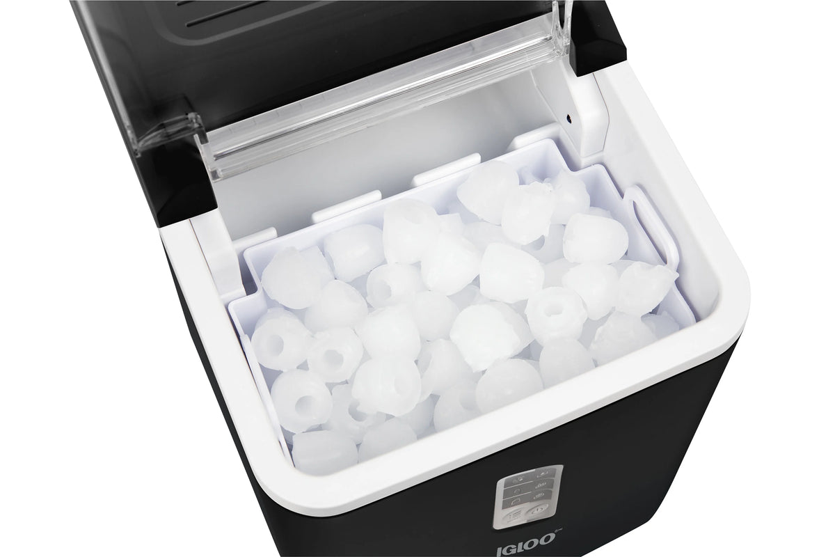 Igloo Automatic Ice Machine Self Cleaning Countertop Ice Maker for Water Bottle & Drinks, Aqua
