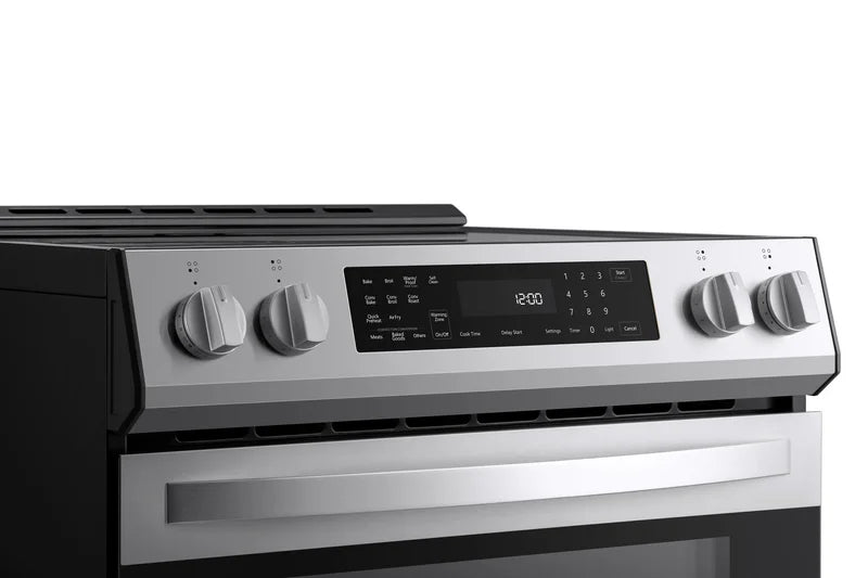 Kenmore 22-96843 5.6 cu. ft. Front-Control 5 Element Electric Range Stove with and Dual Ring Elements, Self-Clean Oven, Precision Set Controls