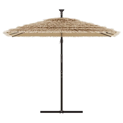vidaXL Garden Parasol with Steel Pole Umbrella Sunshade Outdoor Patio Beach