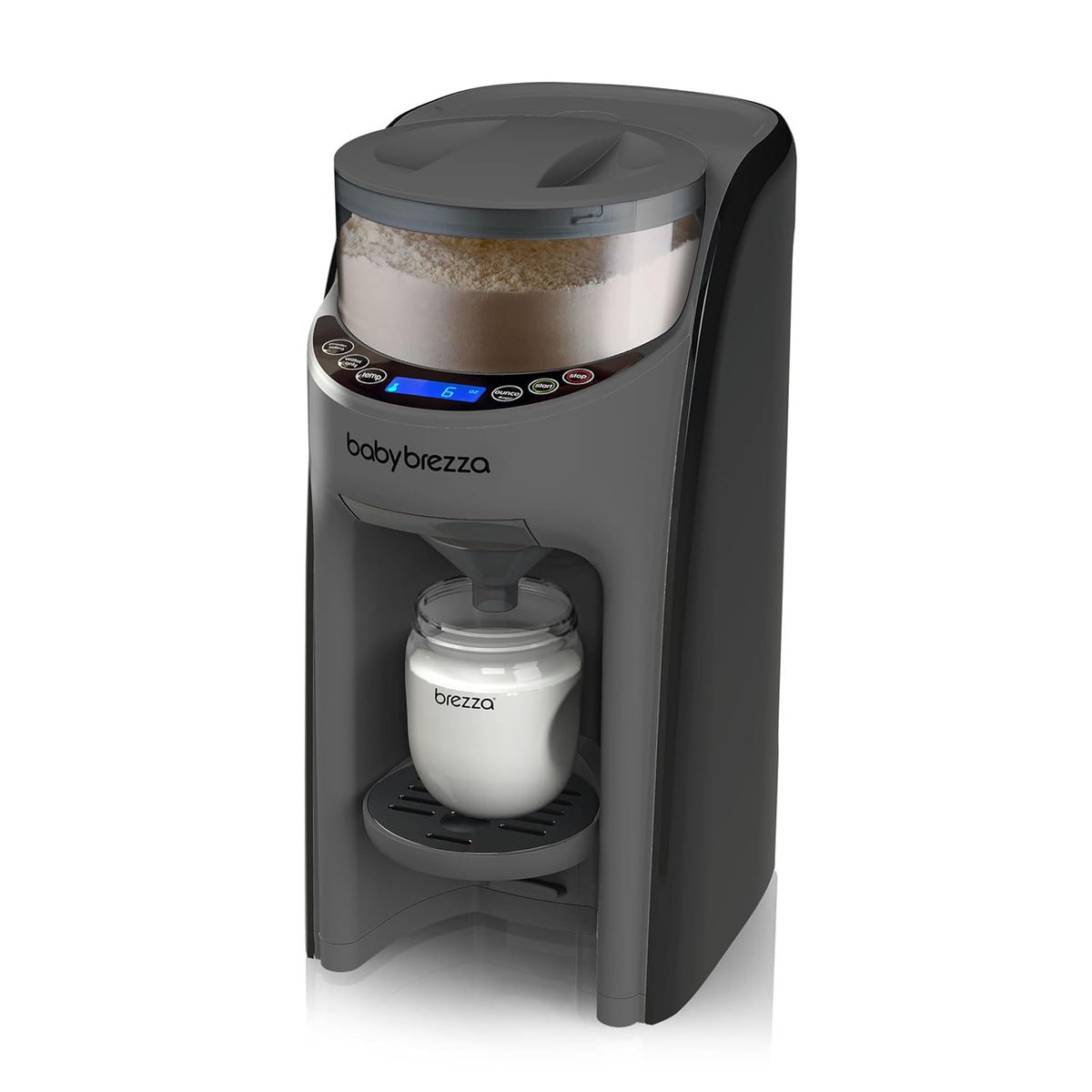 Baby Brezza Formula Pro Advanced Dispenser, Automatic Warm Formula Maker, BPA-Free, White
