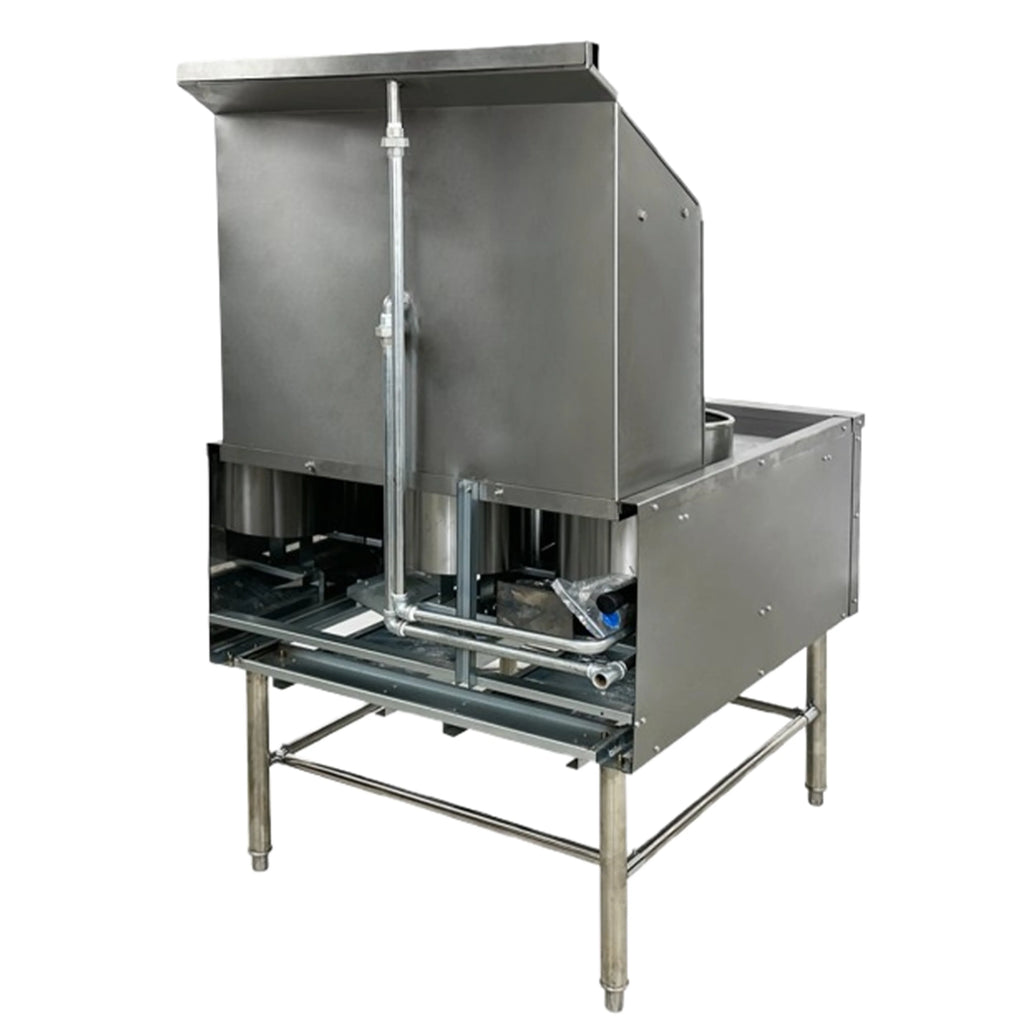 NSF 36 in. Two Burners Chinese Wok Range Natural Gas/ LP with Waterfall Commercial Restaurant Wok