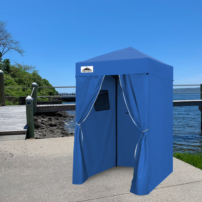 EAGLE PEAK Flex Ultra Compact 4 ft x 4 ft Pop-up Changing Room Canopy, Portable Privacy Cabana