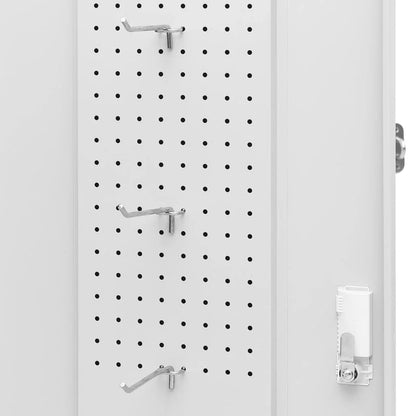 vidaXL Saddle Cabinet Steel Storage Rack Tack Locker Furniture Multi Colors