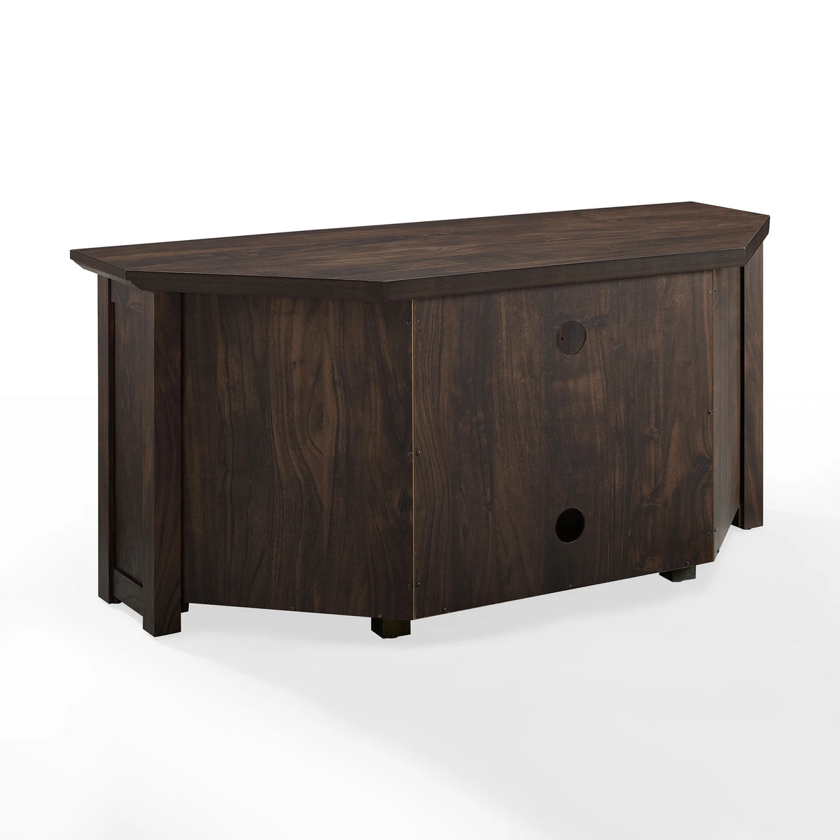 Crosley Furniture Camden 48" Corner Tv Stand Dark Walnut