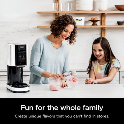 Ninja?? CREAMi??, Ice Cream Maker and Frozen Treat Maker with 7 One-Touch Programs, NC300WMWH