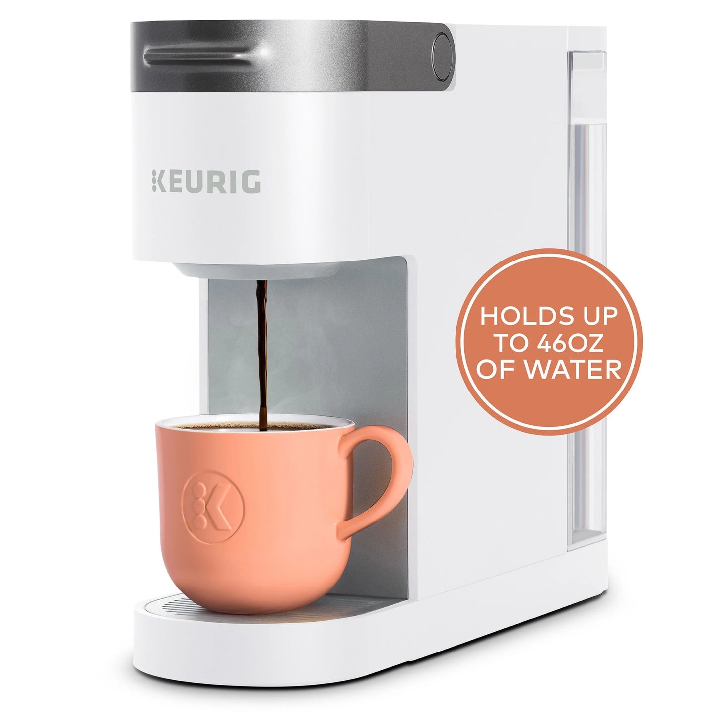 Keurig K-Slim Black Single-Serve K-Cup Pod Coffee Maker