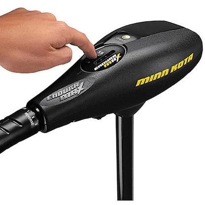 Minn Kota 1352156 Endura MAX 55 lb Thrust Freshwater Transom Mount Trolling Motor, 42" Shaft