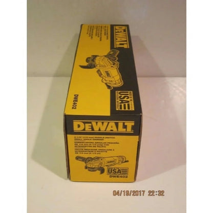 DEWALT Angle Grinder Tool, 4-1/2-Inch, 11-Amp (DWE402K)