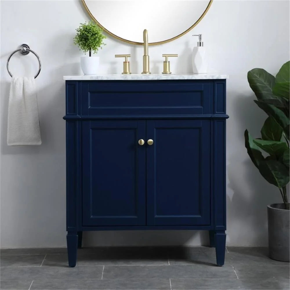 Elegant Kitchen and Bath 30 inch Single bathroom vanity in Grey