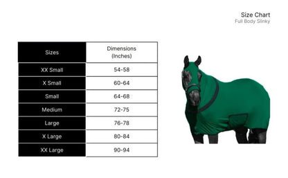 RESISTANCE Horse Full Body Slinky with Full Zipper Face - Lycra Material - available in 11 colors