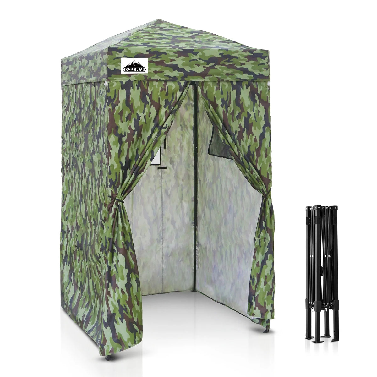 EAGLE PEAK Flex Ultra Compact 4 ft x 4 ft Pop-up Changing Room Canopy, Portable Privacy Cabana