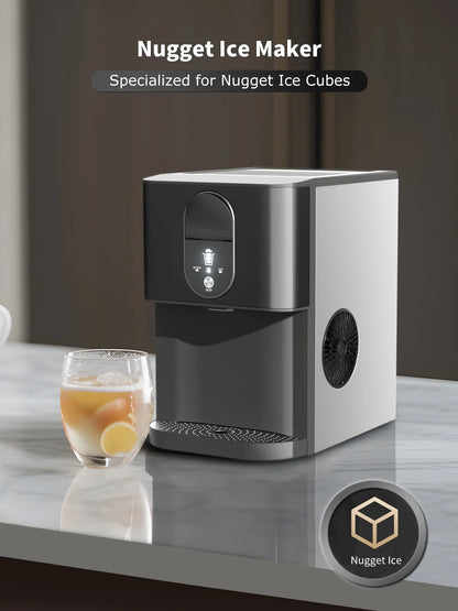 Northair 44lb Self-Dispensing Nugget Ice Maker Machine with Top Loading Water Reservoir